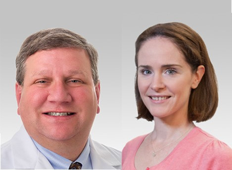 Headshots of Dr. Eric Ruderman and Dr. Emily Louise Keimig