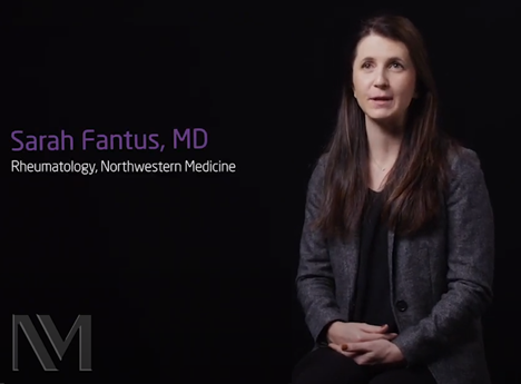 Video still of Dr. Sarah Fantus