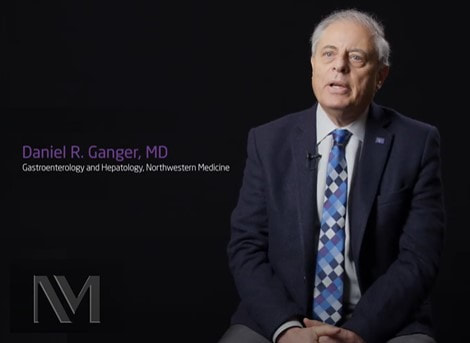 Video still of Dr. Daniel Ganger