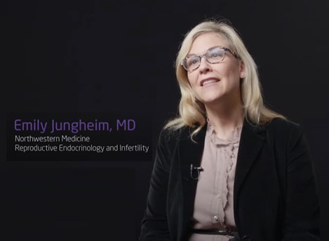 video still of Emily Jungheim, MD