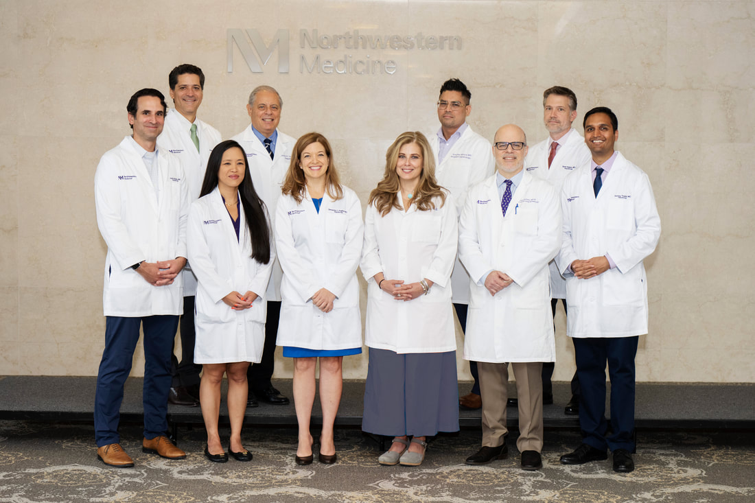 Northwestern Medicine hepatology team 