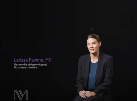 Video still of Dr. Larissa Pavone